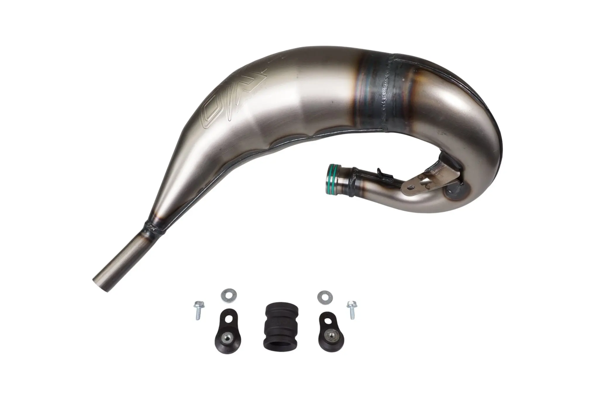 OXA FACTORY difuzor (rezonanční trubka) FRONT EXHAUST PIPE závodní ocel X8 KTM SX 125 '23-'25 (OXA FACTORY difuzor (rezonanční trubka) FRONT EXHAUST)