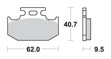 SBS brzdové destičky KH152/2 OFF-ROAD sintrované barva zlatá (SBS brzdové destičky KH152/2 OFF-ROAD sintrované barva zlatá)