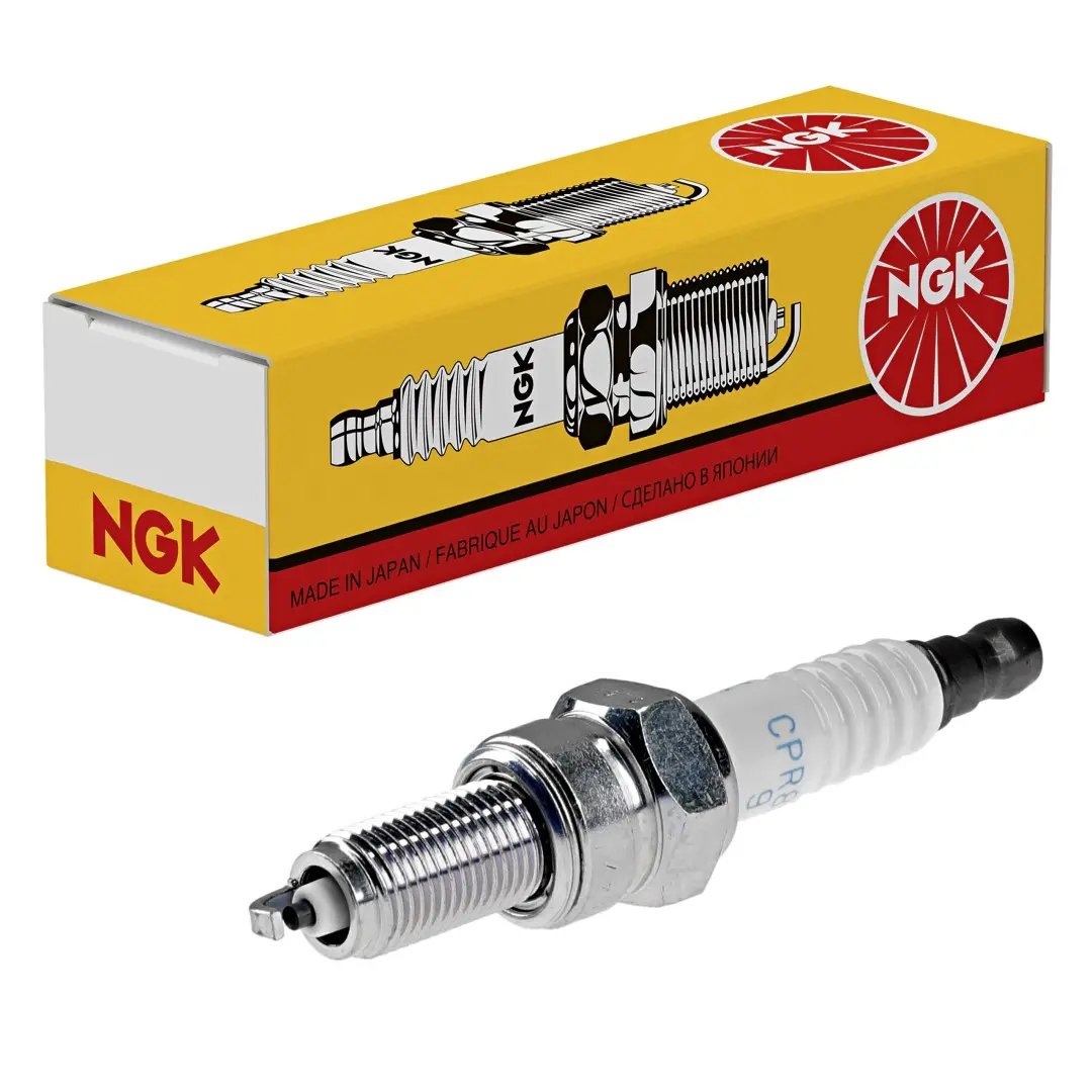 NGK zapalovací svíčka CPR8EB-9 (NR 6607) (U24ESR-N) (IU24)(10), KXF 250 11-18, KXF 450 06-23 (NGK zapalovací svíčka CPR8EB-9 (NR 6607) (U24ESR-N))