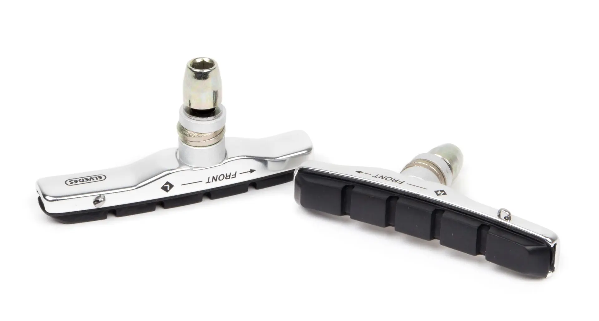 ELVEDES brzdové destičky V-BRAKE 72 mm barva stříbrná (ELVEDES brzdové destičky V-BRAKE 72 mm barva stříbrná)