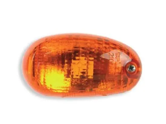 V PARTS (VICMA) sklo blinkru pravé přední GILERA TYPHOON, PIAGGIO/VESPA NRG, NTT, STORM, TYPHOON, ZIP 1, ZIP 2, ZIP SP 50/125 1993-2004 (6835) (V)