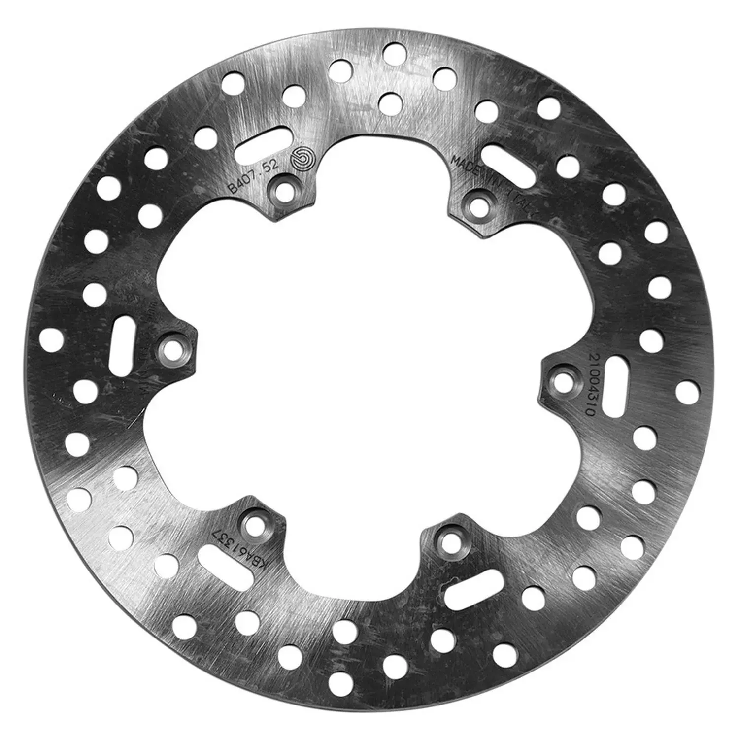 BREMBO zadní brzdový kotouč KTM SX 125 / 250 '94-'23, SX-F 450 '03-'25, HUSQVARNA FE FC 350 '14-'24, GAS GAS EC 125 / 200 '00-'13 (220X110X4MM)
