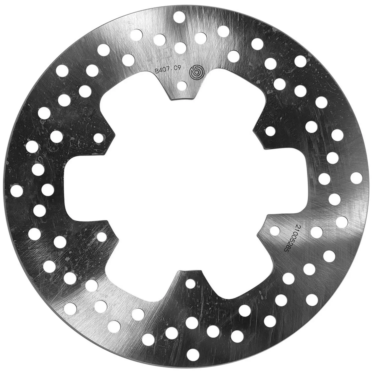 BREMBO přední brzdový kotouč ITALJET 250 JUPITER '01-'02, zadní YAMAHA 750 XTZ SUPER TENERE '89-'00 (245X115X5MM) (6X6,5MM) (BREMBO přední brzdový)