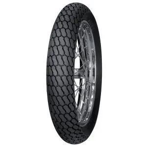 MITAS 130/80-19 (27X7-19) H-18 SS FLAT TRACK NHS TT PŘEDNÍ/ZADNÍ DOT 2022 (DOT:CTDD) (DVOJITÝ ZELENÝ PROUŽEK) (23408) (náhradní:70001080) (Moto pneu)