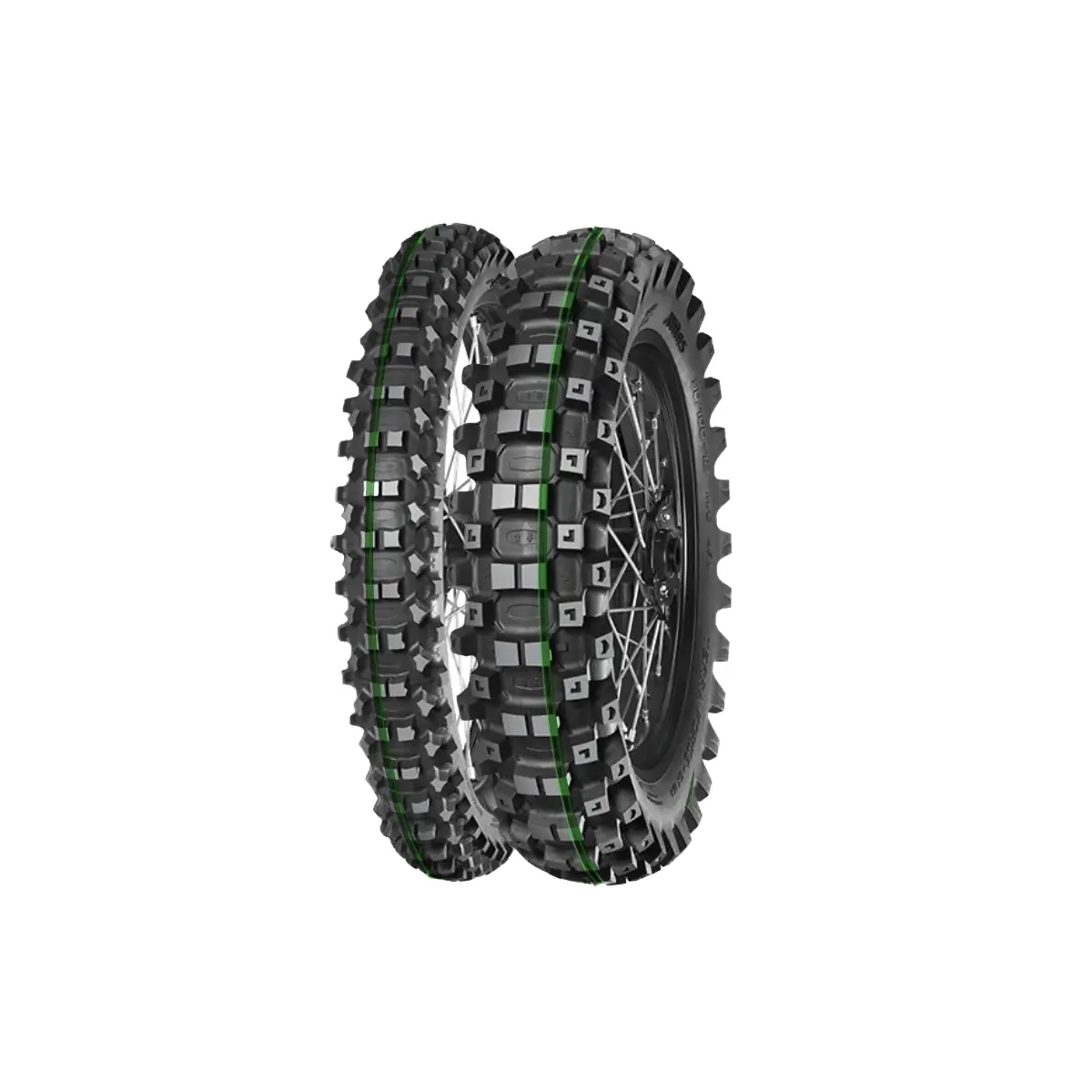 MITAS 100/100-18 TERRA FORCE-EX MH SUPER LIGHT 59M TT ZADNÍ (ZELENÝ PROUŽEK) DOT 2026 (náhradní:70000101) ( )
