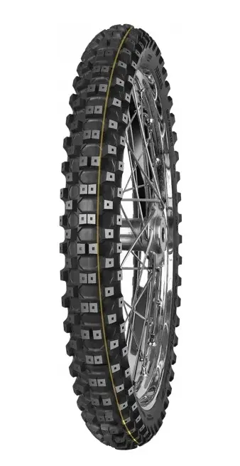 MITAS 90/90-14 TERRA FORCE-EX MH SUPER (ŽLUTÝ PROUŽEK) 46M TT PŘEDNÍ DOT 2023 (460056) náhradní:70000191 (náhrada: C-21 STONEKING SUPER) ( )