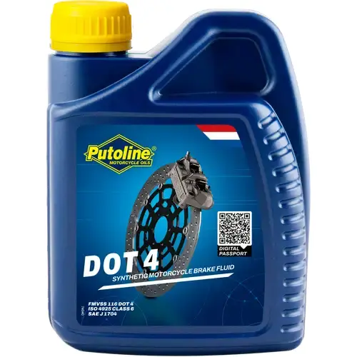 PUTOLINE brzdová kapalina DOT 4 BRAKE FLUID 1L (PUTOLINE brzdová kapalina DOT 4 BRAKE FLUID 1L)