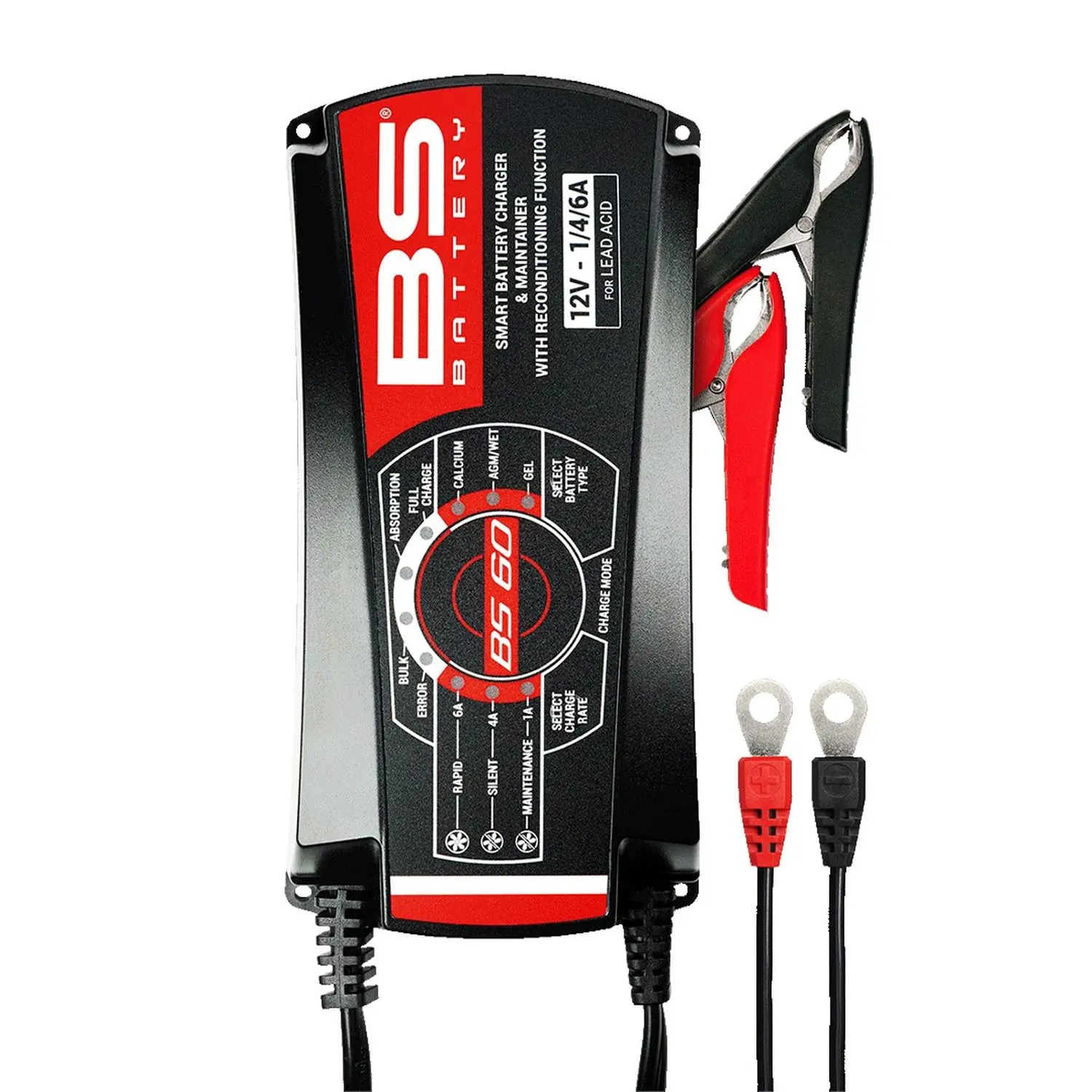 BS nabíječka akumulátorů BS60 12V STA / GEL / AGM / MF / DRY / CA/CA 1A/4A/6A 3AH do 120AH (EL) (10) ( )