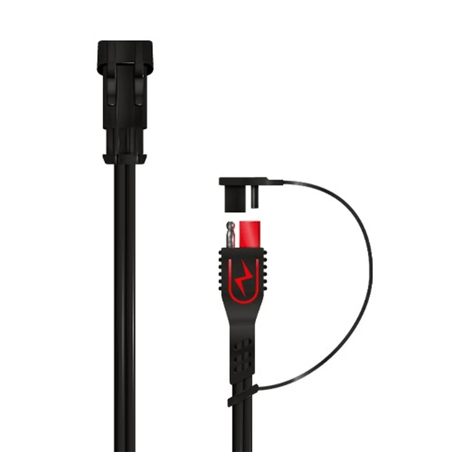 BS kabel pro připojení nabíječky BS pro motocykly MV AGUSTA 2010- (kompatibilní s instalací motocyklu) - PA02 s konektorem SAE (délka 60cm) (EL) (40)