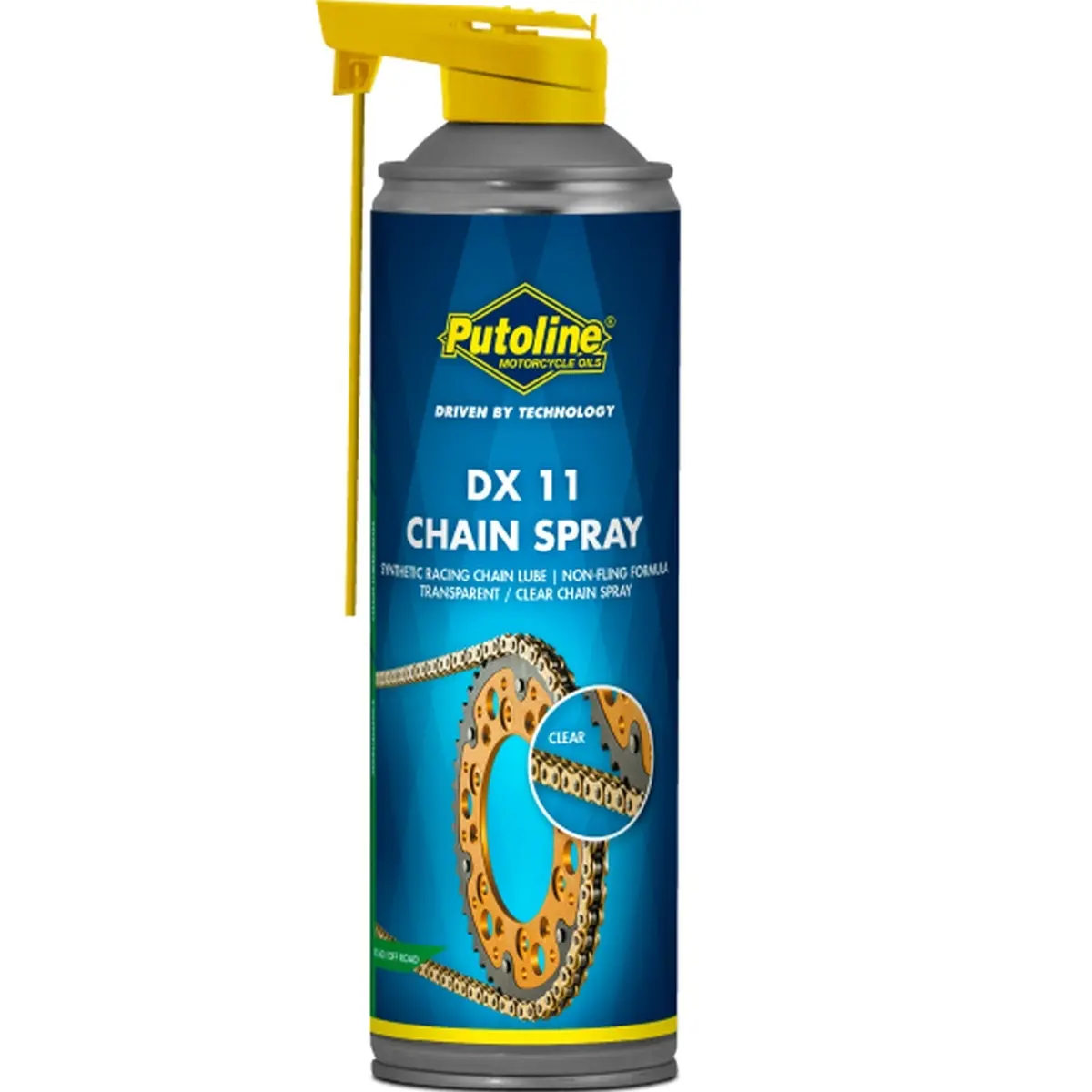 PUTOLINE mazivo na řetěz DX 11 CHAIN sprej 500ML (AKC) (PUTOLINE mazivo na řetěz DX 11 CHAIN sprej 500ML (AKC))