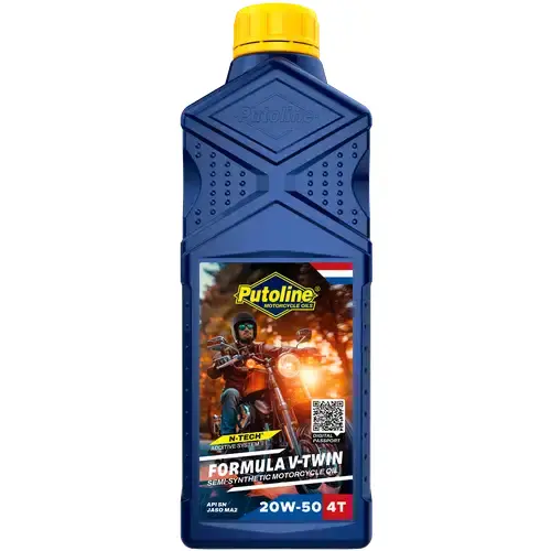 PUTOLINE motorový olej 4T FORMULA V-TWIN 20W50 1L (AKC) (PUTOLINE motorový olej 4T FORMULA V-TWIN 20W50 1L (AKC))