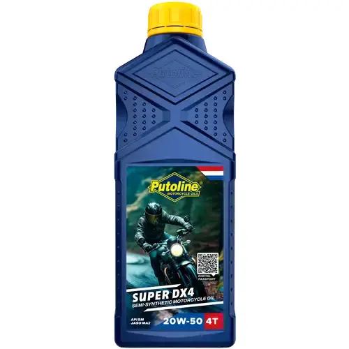 PUTOLINE motorový olej 4T SUPER DX4 20W50 1L (AKC) (PUTOLINE motorový olej 4T SUPER DX4 20W50 1L (AKC))