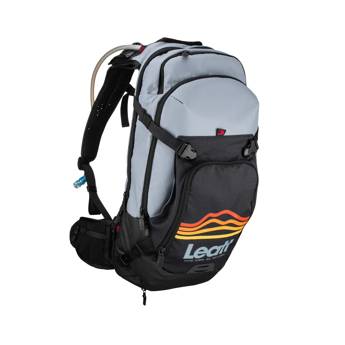 LEATT CAMEL BAG (batoh) s hydratačním systémem MTB XL 1.5 HYDRATION (1,5L tekutina, 20L náklad) TITANIUM barva šedá/černá velikost XS-XXL (LEATT)
