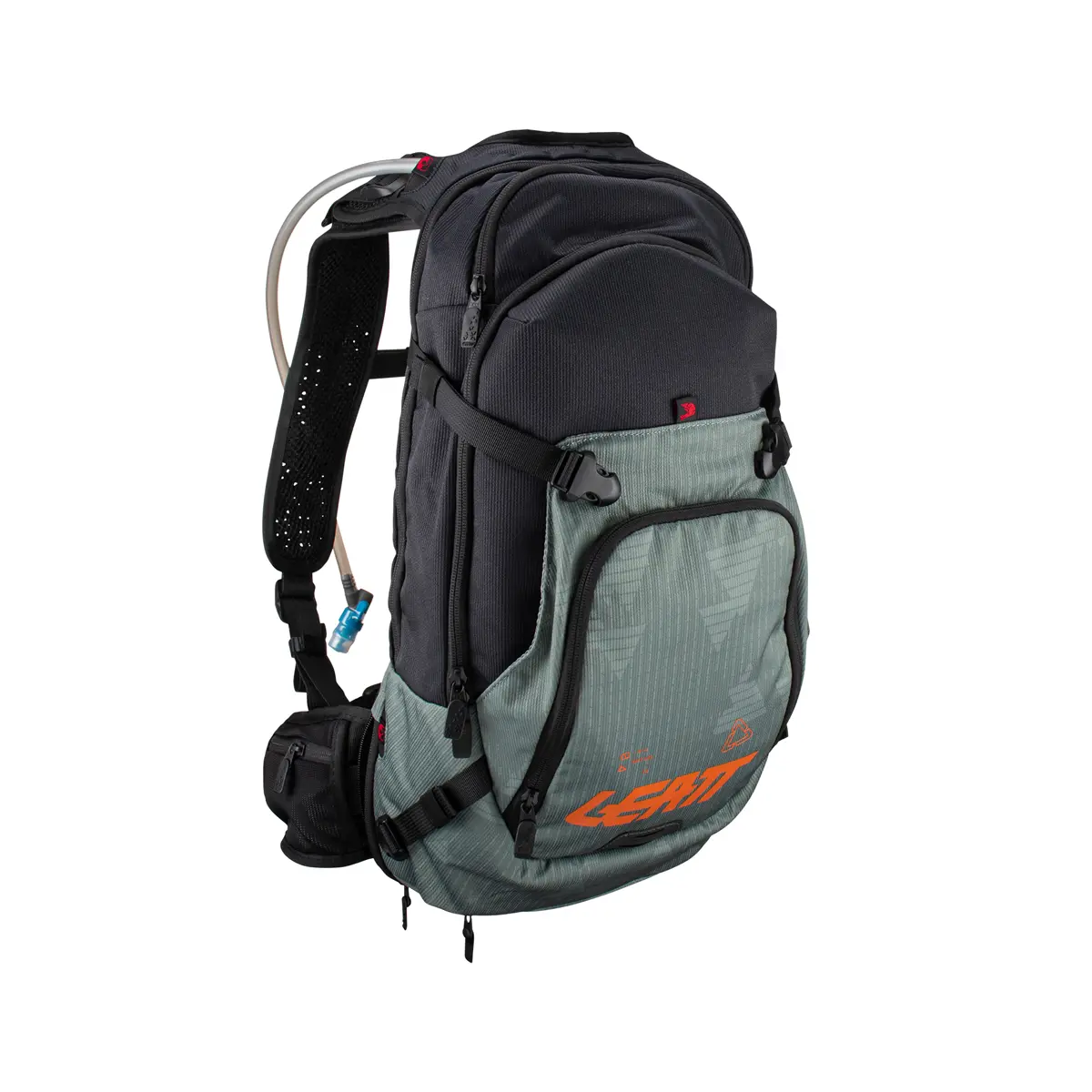 LEATT CAMEL BAG (batoh) s hydratačním systémem MOTO XL 1.5 HYDRATION (1,5L tekutina, 20L náklad) CACTUS barva černá/zelená velikost XS-XXL (LEATT)