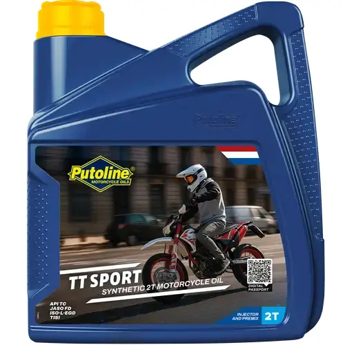 PUTOLINE 2T směsný olej 100% syntetický TT SPORT 4L (AKC) (PUTOLINE 2T směsný olej 100% syntetický TT SPORT 4L (AKC))