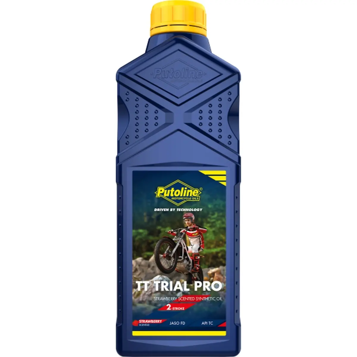 PUTOLINE 2T směsný olej 100% TT TRIAL PRO SCENTED 1L (jahoda) (AKC) (PUTOLINE 2T směsný olej 100% TT TRIAL PRO SCENTED 1L (jahoda) (AKC))