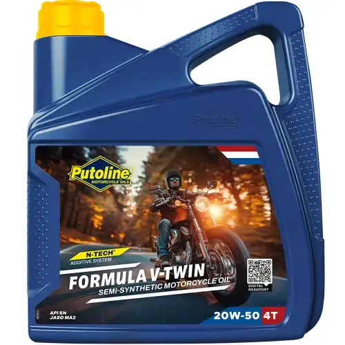 PUTOLINE motorový olej 4T FORMULA V-TWIN 20W50 4L (AKC) (PUTOLINE motorový olej 4T FORMULA V-TWIN 20W50 4L (AKC))