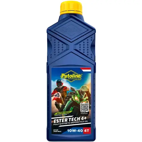 PUTOLINE motorový olej 4T ESTER TECH 4+ 10W40 1L (OFF ROAD) (AKC) ( )