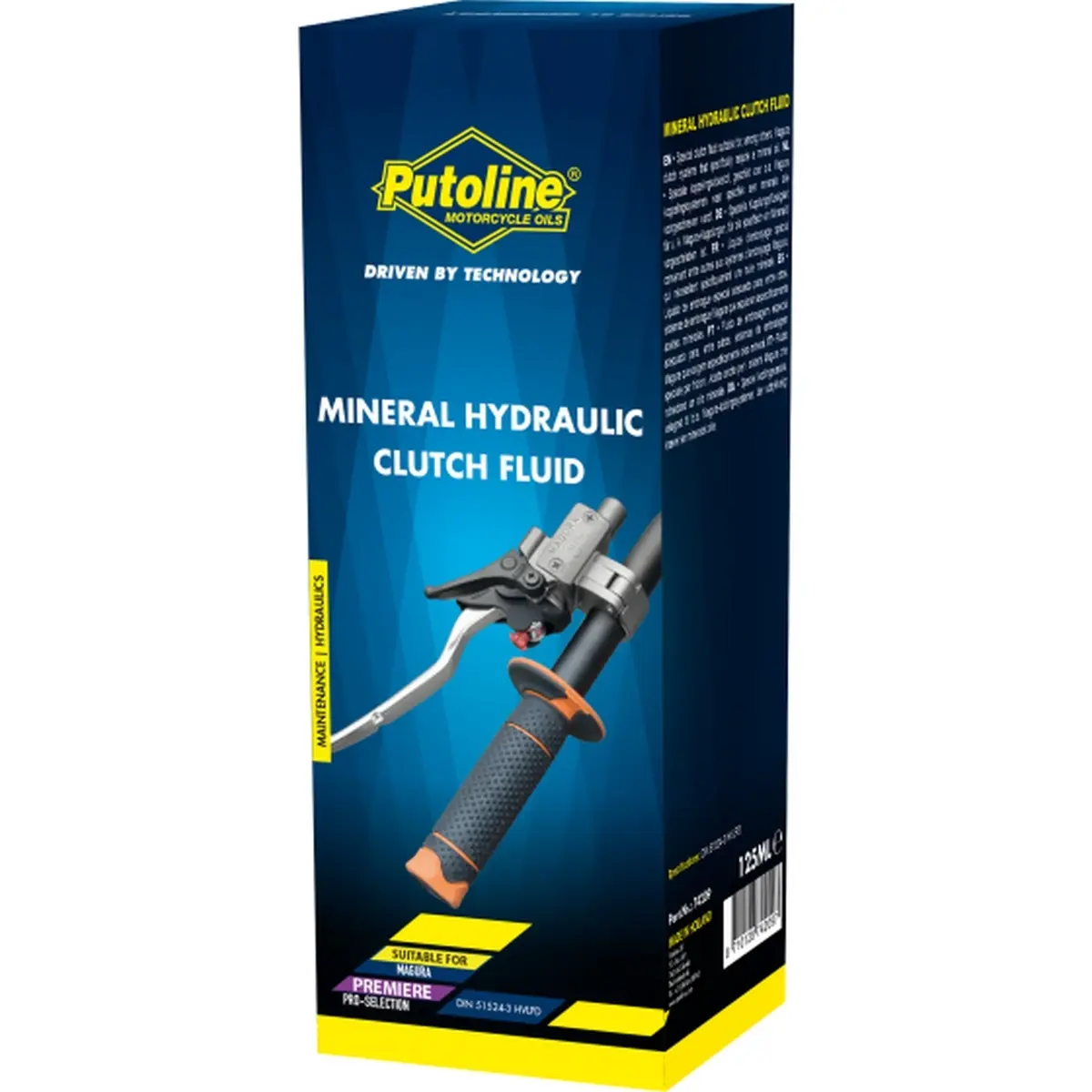 PUTOLINE minerální hydraulický olej HYDRAULIC CLUTCH FLUID 125ML (AKC) (PUTOLINE minerální hydraulický olej HYDRAULIC CLUTCH FLUID 125ML (AKC))