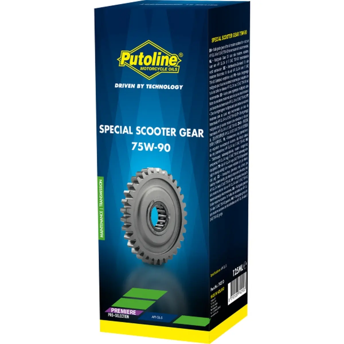 PUTOLINE olej převodový SPECIAL SCOOTER GEAR 75W90 125ML (AKC) ( )