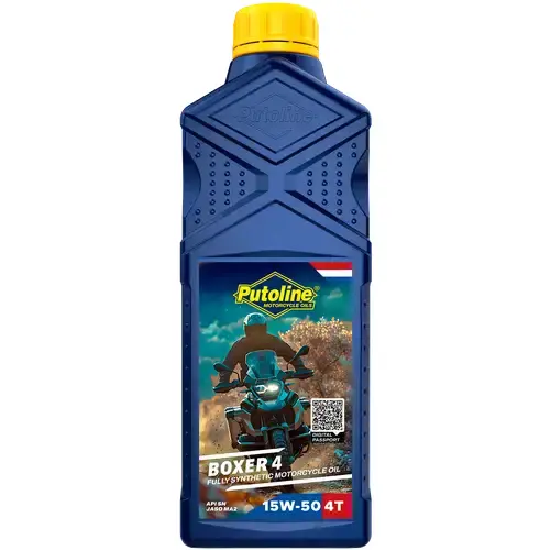 PUTOLINE motorový olej 4T 100% syntetický BOXER 4 15W50 1L (AKC) (PUTOLINE motorový olej 4T 100% syntetický BOXER 4 15W50 1L (AKC))