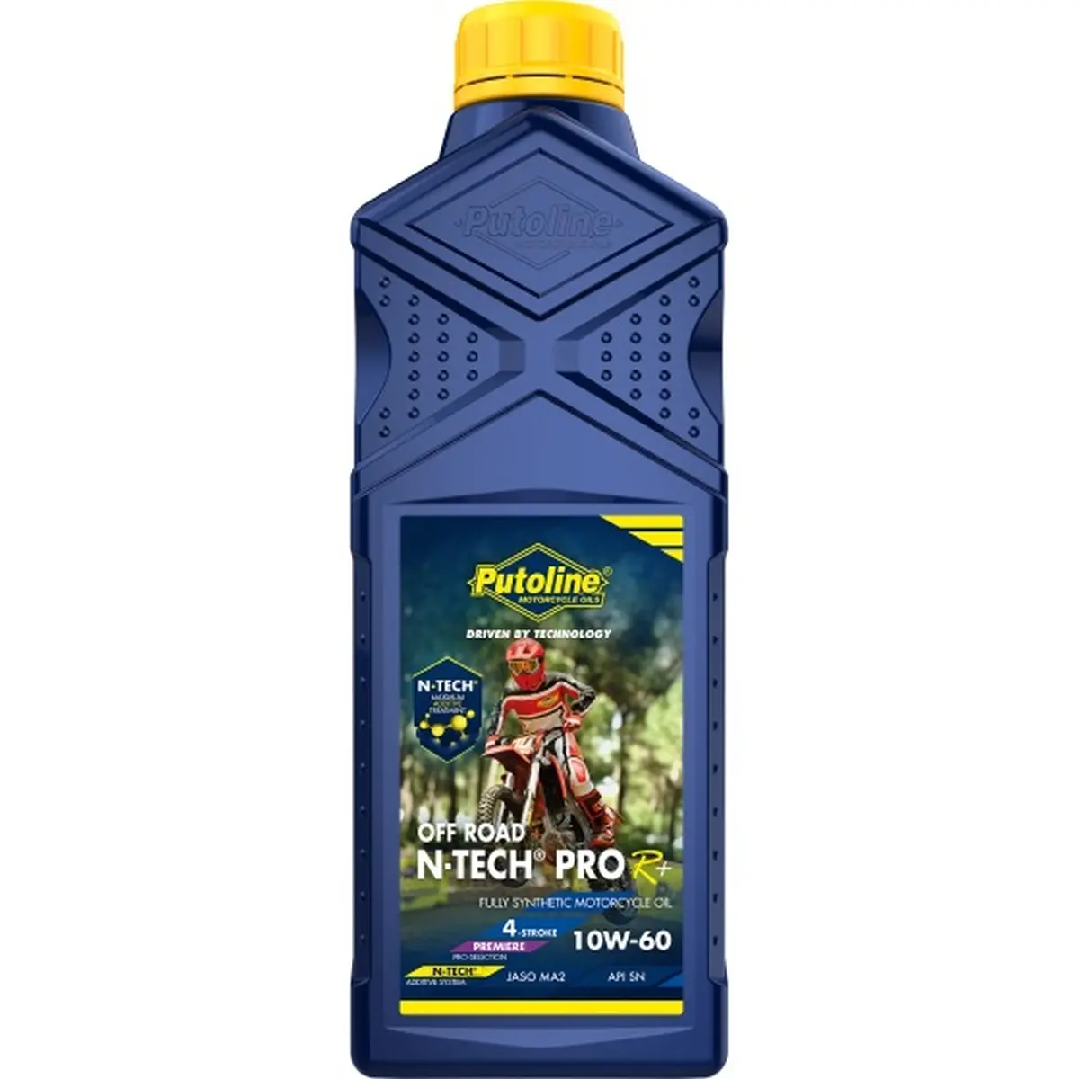 PUTOLINE motorový olej 4T 100% syntetický N-TECH® PRO R+ OFF ROAD 10W60 1L (AKC) (PUTOLINE motorový olej 4T 100% syntetický N-TECH® PRO R+ OFF ROAD)