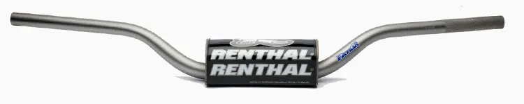 RENTHAL řidítka 1,1/8 (28,6mm) MX FATBAR HANDLEBAR TANIUM ENDURO PADDED barva titanová ( )