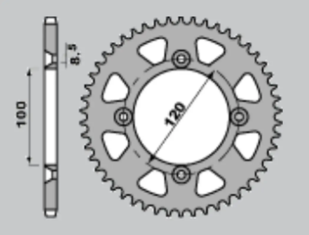 JR brzdová páka SUZUKI LTR 450 QUAD 06 (JR brzdová páka SUZUKI LTR 450 QUAD 06)