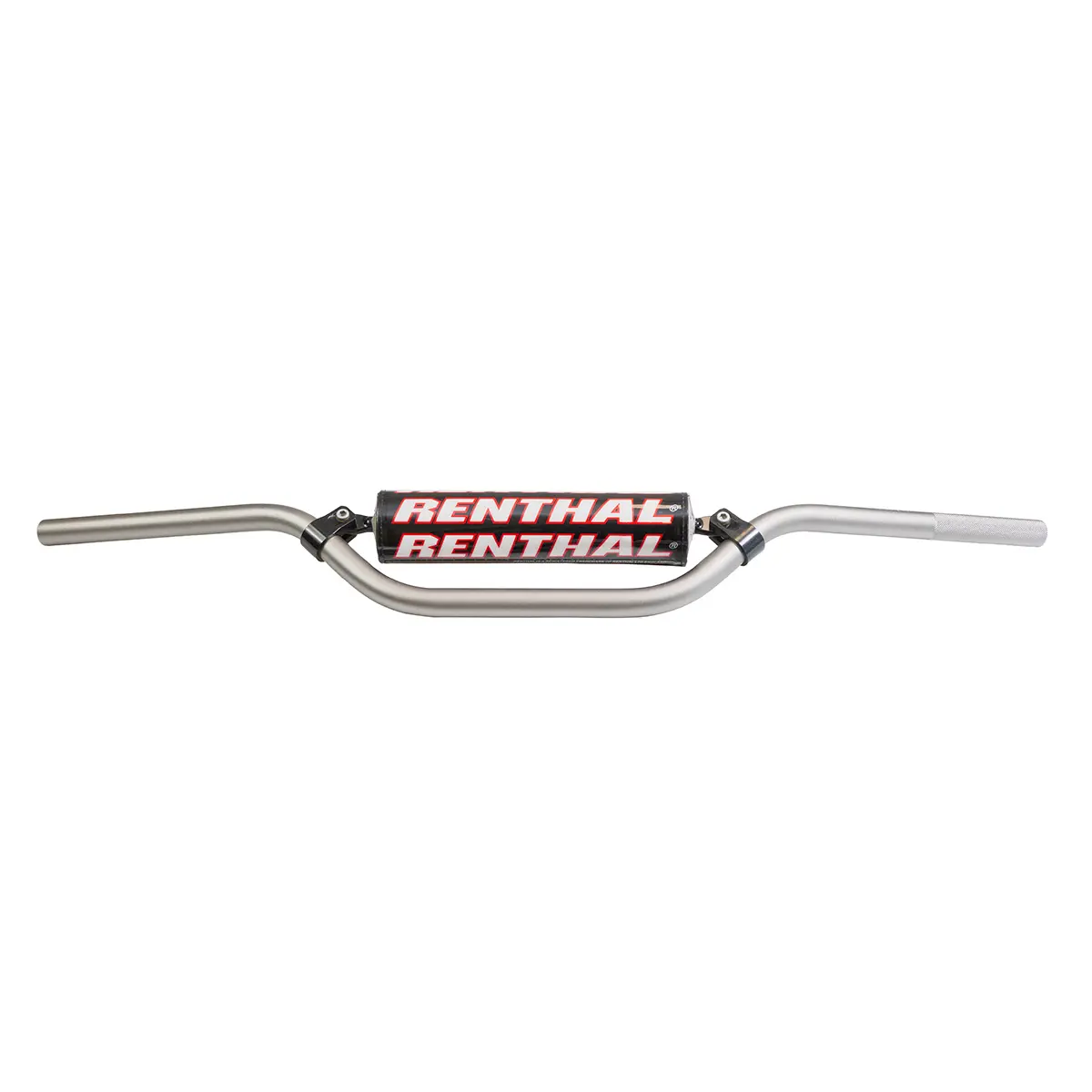 RENTHAL řidítka 7/8 (22mm) MX HANDLEBAR TITANIUM JIMMY BUTTON PADDED barva titanová s chráničem (RENTHAL řidítka 7/8 (22mm) MX HANDLEBAR TITANIUM)