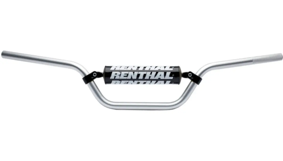 RENTHAL řidítka 7/8 (22mm) ATV HANDLEBAR RACE BAR SILVER barva stříbrná s chráničem (RENTHAL řidítka 7/8 (22mm) ATV HANDLEBAR RACE BAR SILVER barva)
