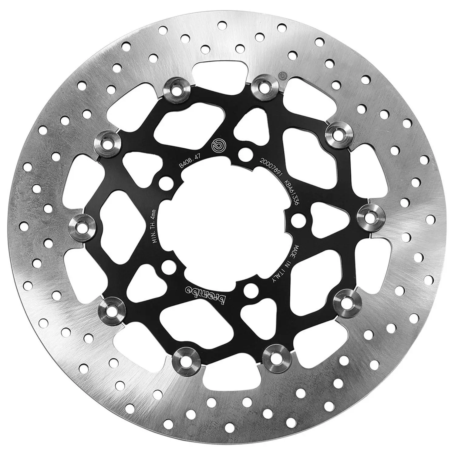 BREMBO přední plovoucí brzdový kotouč TRIUMPH SPEED TWIN 1200 '19-'20, TIGER 1200 EXPLORER '12-'19, TIGER 800 / XC / XCX / XR / XRT / XRX '15-'20,