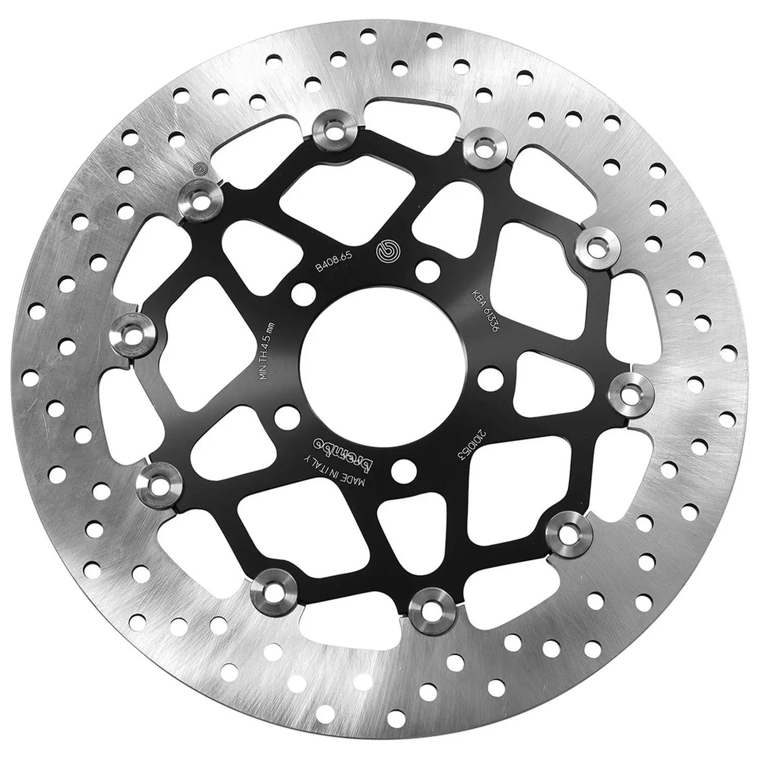 BREMBO přední plovoucí brzdový kotouč KAWASAKI KLV 1000 VERSYS '04-'05, DL 1000 V-STROM '02-'11, SV 1000 N / S '03-'07, DL 650 V-STROM '04-'06