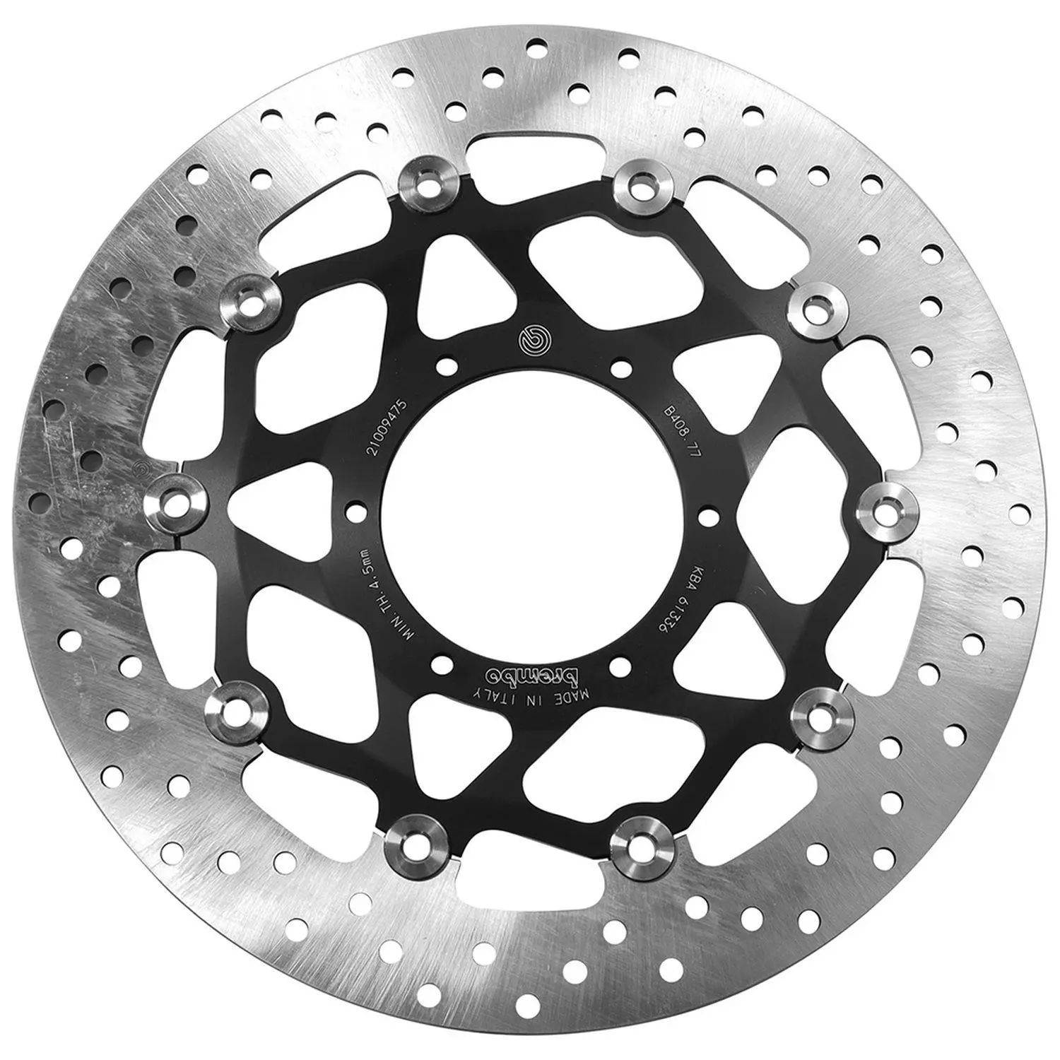 BREMBO přední plovoucí brzdový kotouč HONDA CBR 1000 RR '06-'07, VTR 1000 SP1 '00-'01, VTR 1000 SP2 '02-'06 (320X94X5MM) (6X6,5MM) (BREMBO přední)