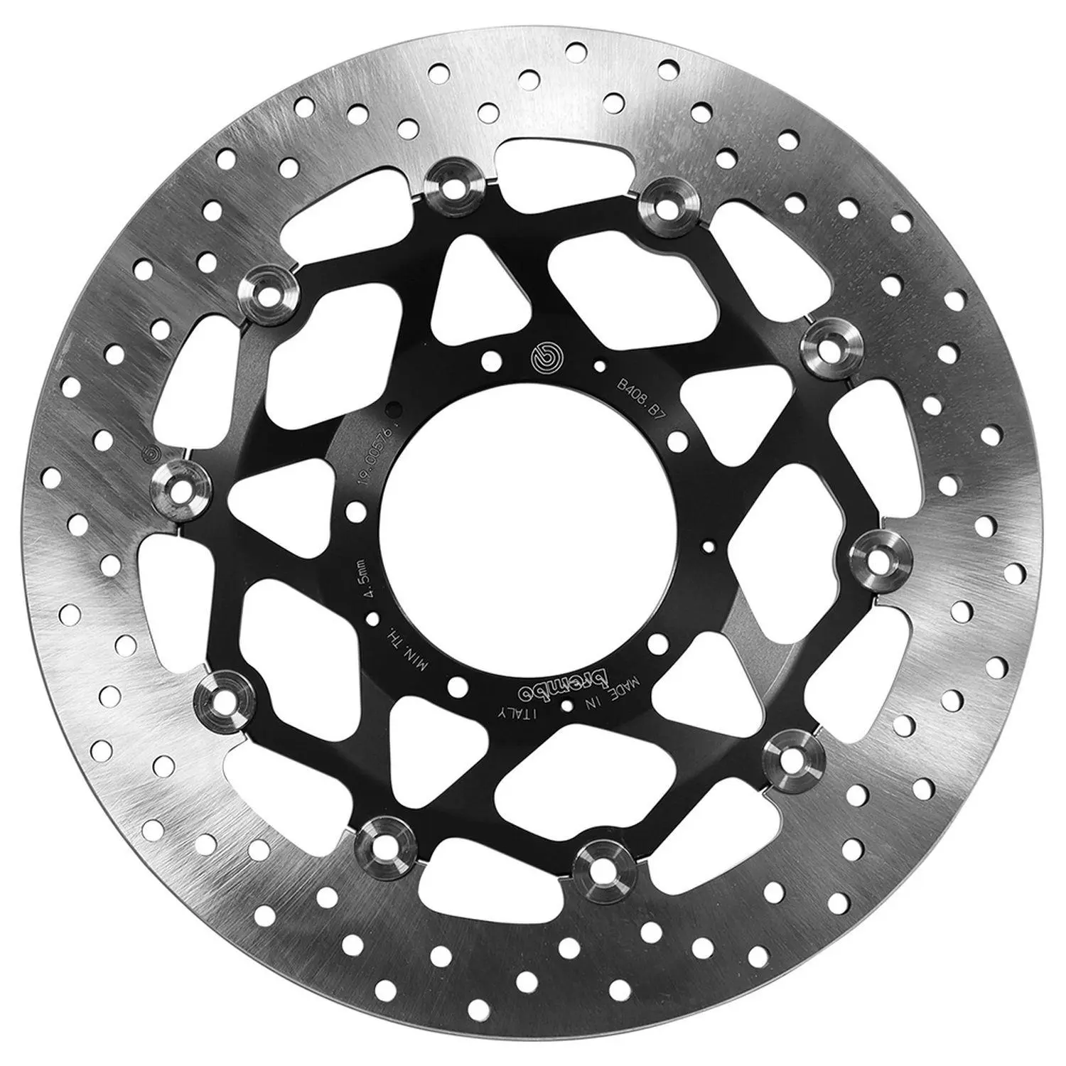 BREMBO přední plovoucí brzdový kotouč HONDA CBR 1000 RR / SP FIREBLADE '17-'19 (320X94X5MM) (5X6,5MM) (BREMBO přední plovoucí brzdový kotouč HONDA)