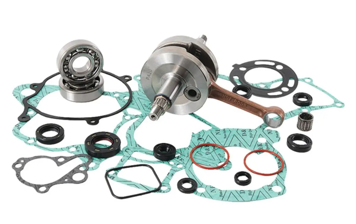 HOT RODS opravná sada spodní části motoru HONDA CR 85 R 05-07, CR 85 RB BIG WHEEL 05-07 (kliková hřídel, ložiska, těsnění, těsnění) (HOT RODS opravná)