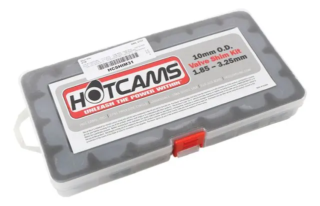 HOT CAMS sada ventilových podložek 10mm OD 1.80 do 3.20 po 0,05 (nahrazuje HCSHIM23) (HOT CAMS sada ventilových podložek 10mm OD 1.80 do 3.20 po 0,05)