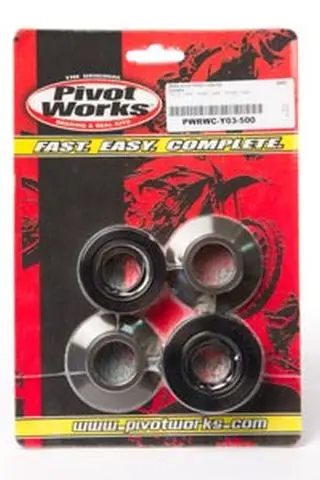 PIVOT WORKS sada ložisek s vodotěsnými pouzdry zadního kola YAMAHA WR426F 02, YZ125 02, YZ250 02, YZ426F 02 (PIVOT WORKS sada ložisek s vodotěsnými)