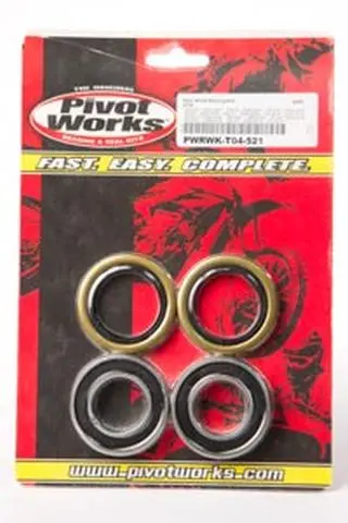 PIVOT WORKS ložiska zadního kola s těsněními KTM SX/SXF 125/250/350/450 98-23 , EXC/EXCF 125/250/300/350/450 98-23 HUSQVARNA TC/FC/FE/TE 14-23 , GAS