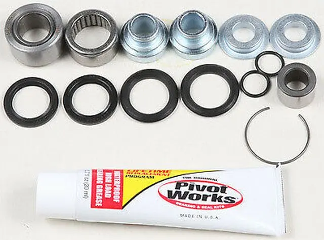 PIVOT WORKS sada na opravu zadního (centrálního) tlumiče YAMAHA WRF 250/426/450 01-12, YZ 125/250 01-12, YZF 426/450 01-14, YZF 250 01-06 (YZ125,