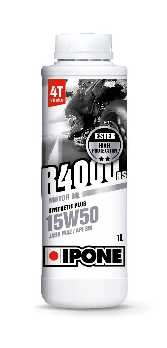 IPONE R4000 RS 15W50 motorový olej polosyntetický 1L (ESTER, MA2) (AKC) (15) (IPONE R4000 RS 15W50 motorový olej polosyntetický 1L (ESTER, MA2) (AKC))