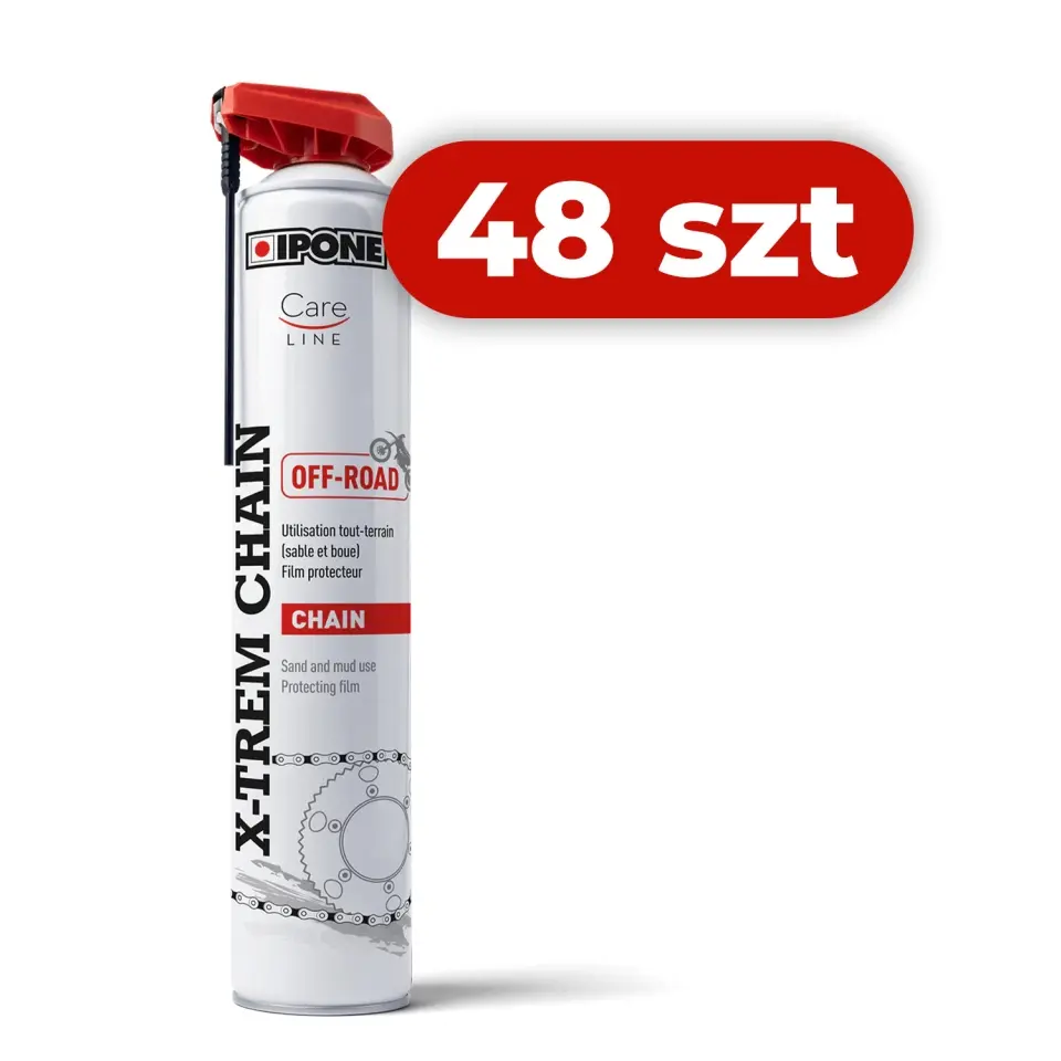 IPONE sprej CHAIN 750ML X-TREM OFF ROAD mazivo do řetězů (CARELINE) (AKC) (12) KARTON 48 kusů (IPONE sprej CHAIN 750ML X-TREM OFF ROAD mazivo do)