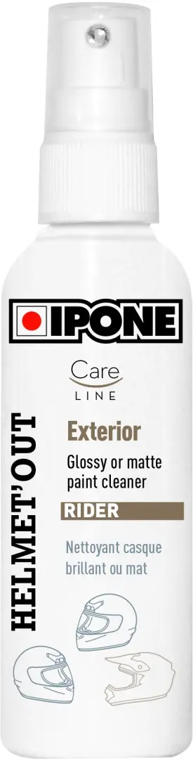 IPONE HELMET OUT CLEANER 100ML sprej na čištění skořepiny přilby (CARELINE) (12) (IPONE HELMET OUT CLEANER 100ML sprej na čištění skořepiny přilby)