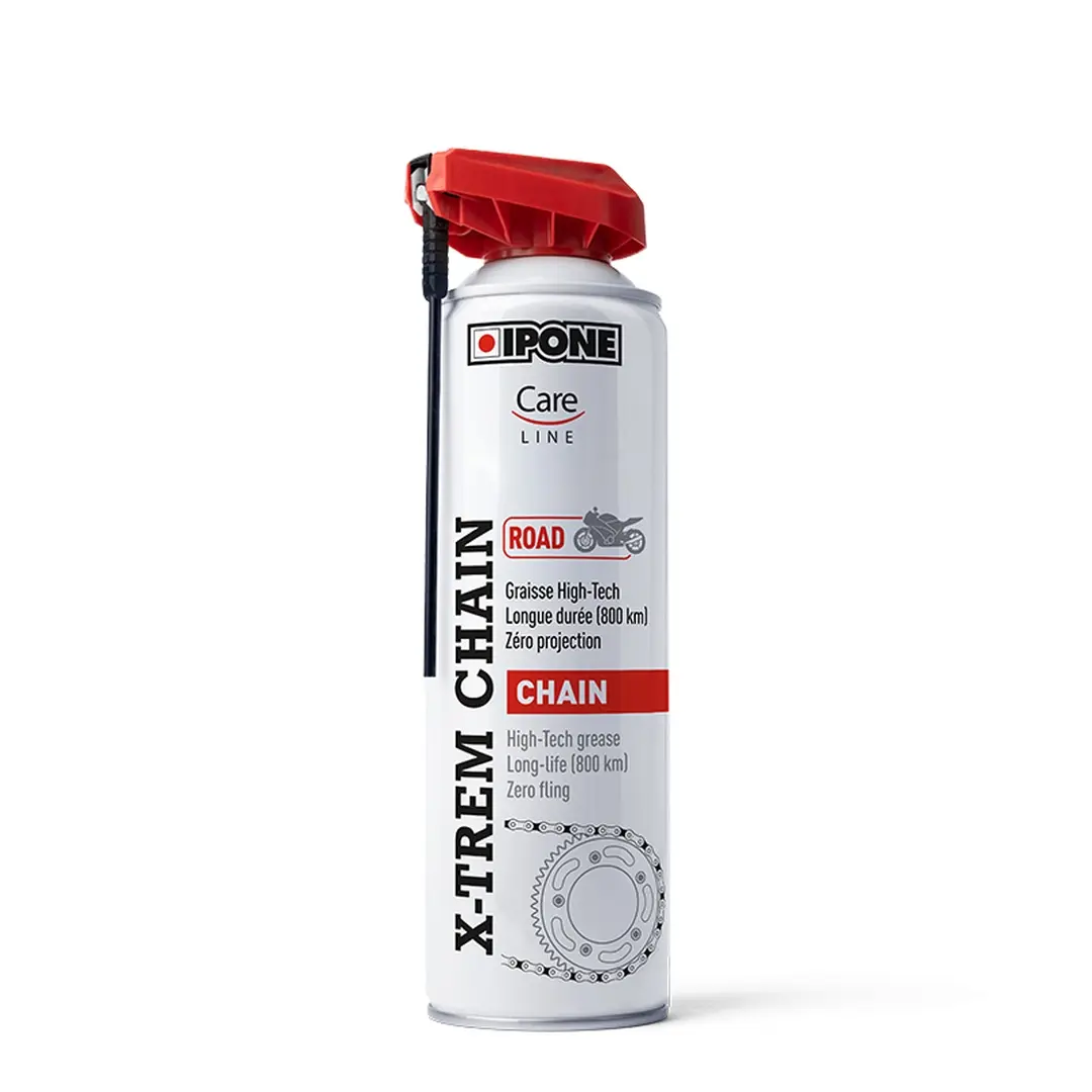 IPONE sprej CHAIN 500ML X-TREM ROAD mazivo na řetězy (CARELINE) (AKC) (12) (IPONE sprej CHAIN 500ML X-TREM ROAD mazivo na řetězy (CARELINE) (AKC))