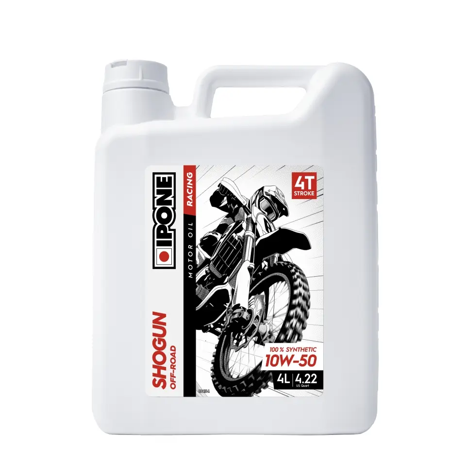 IPONE SHOGUN 4T OFF ROAD 10W50 motorový olej 100 % syntetický 4L (AKC) (IPONE SHOGUN 4T OFF ROAD 10W50 motorový olej 100 % syntetický 4L (AKC))
