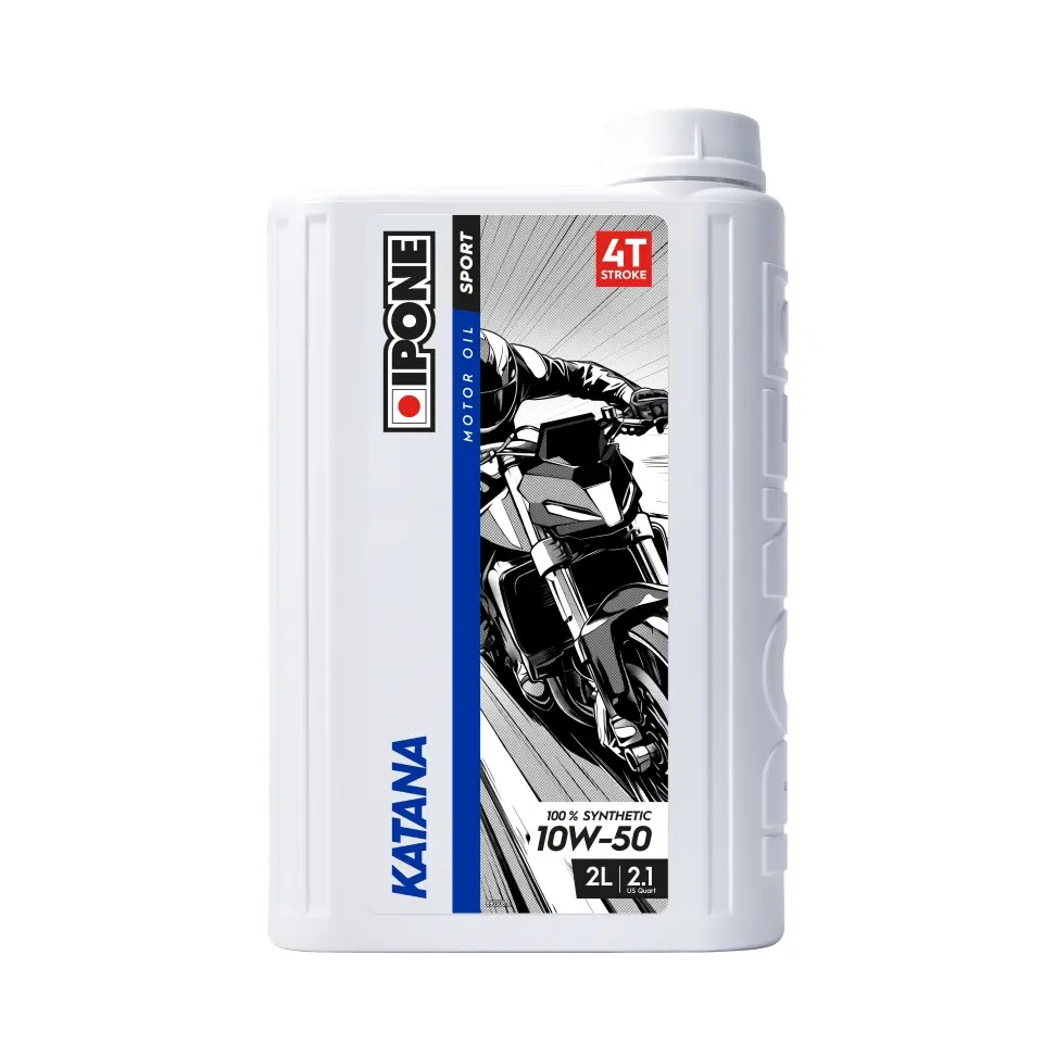 IPONE KATANA 10W50 motorový olej 100% syntetický 2L (ESTER, MA2) (AKC) (8) nahrazuje 800009 (IPONE KATANA 10W50 motorový olej 100% syntetický 2L)