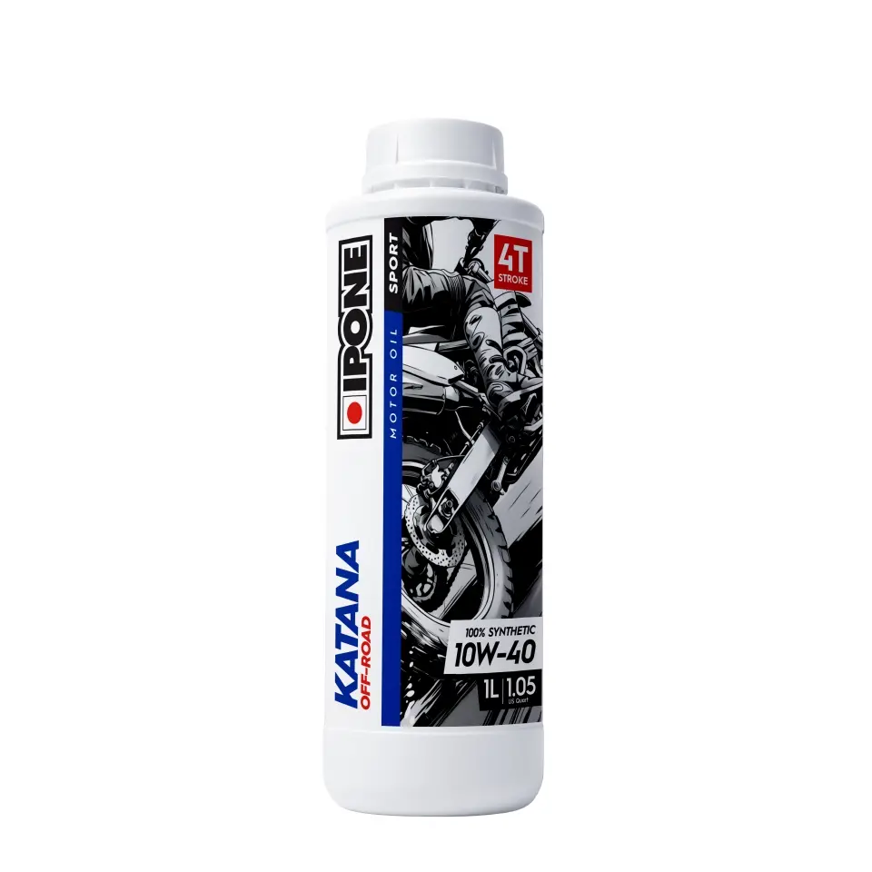 IPONE KATANA OFF ROAD 4T 10W40 motorový olej 100% syntetický 1L (ESTER, MA2) (AKC) (15) nahrazuje 800366 (IPONE KATANA OFF ROAD 4T 10W40 motorový)