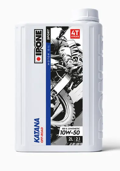 IPONE KATANA OFF ROAD 10W50 motorový olej 100% syntetický 2L (ESTER, MA2) (AKC) (8) nahrazuje 800365 (IPONE KATANA OFF ROAD 10W50 motorový olej 100%)