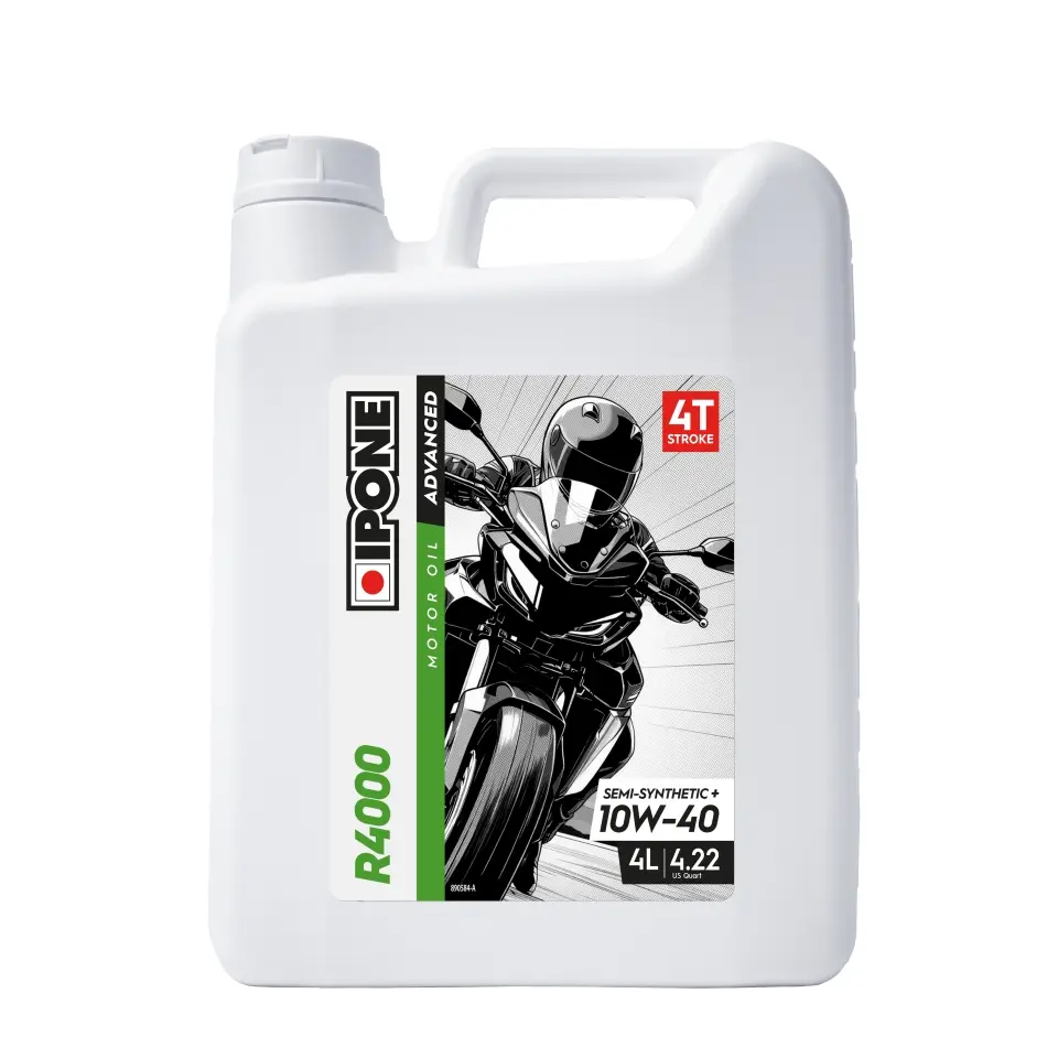 IPONE R4000 10W40 motorový olej polosyntetický PLUS 4L (ESTER, MA2) (AKC) (15) nahrazuje 800030 ( )