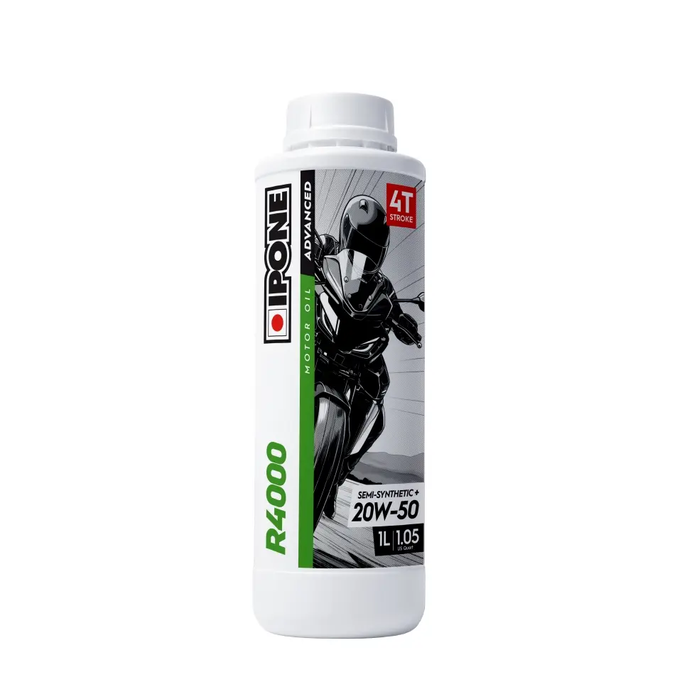 IPONE R4000 20W50 motorový olej polosyntetický PLUS 1L (ESTER, MA2) (AKC) (15) nahrazuje 800043 (IPONE R4000 20W50 motorový olej polosyntetický PLUS)