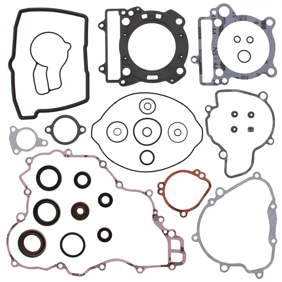 WINDEROSA (VERTEX) kompletní sada těsnění s těsnícími prvky KTM SXF (SX-F) 250 05-12, XC-F 250 07-12, XC-FW 250 06-13 (WINDEROSA (VERTEX) kompletní)